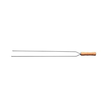 Imagem de Espeto Duplo para Churrasco Tramontina 75cm 26419075 Madeira Natural