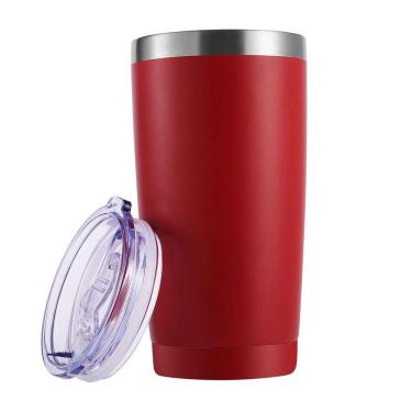 Imagem de Copo Térmico em Aço Inox 500 ml Vermelho Verside