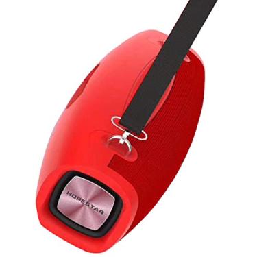 Imagem de Alto-falante Bluetooth - Microfone embutido impermeável Super Power Heavy Bass Wireless Speaker, Vermelho