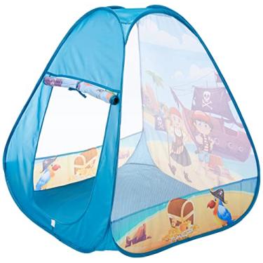Imagem de Etitoys Barraca Infantil Tri Pirata, Azul, 86 x 75 x 75cm