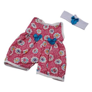 Kit Roupa De Boneca Para Baby Alive - Pijama Ovelhinha Rosa