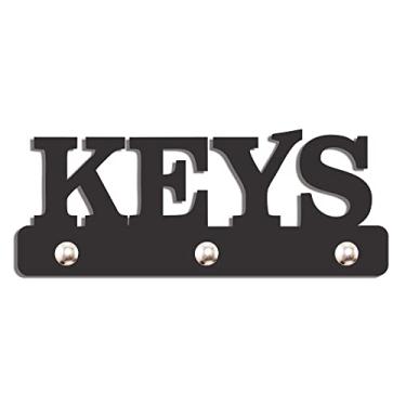 Imagem de Porta Chave Parede Decorativo Gancho Suporte Keys