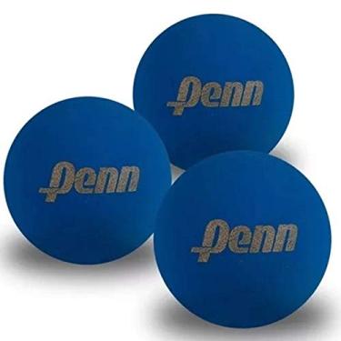 Imagem de Bola De Frescobol Penn Azul Kit 3 Unidades