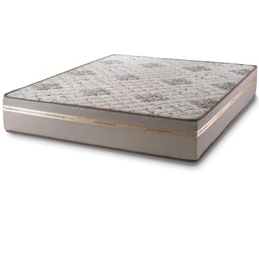 Imagem de Colchão de Casal Hellen Strong One Face com espuma D45 1.38 – Bege/Marrom
