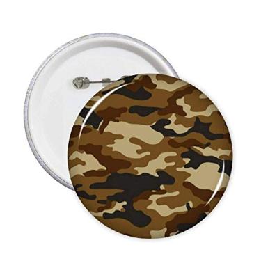 Imagem de Linha de camuflagem arte de grão ilustração padrão pinos crachá botão decoração acessório 5 peças