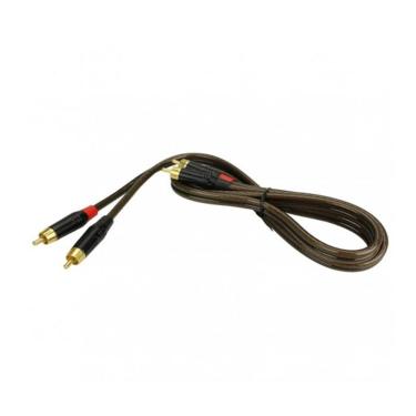 Imagem de Cabo 2 Rca X 2 Rca Black Series 100% Cobre 1.20 Metros