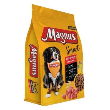 Imagem de Ração Magnus Smart Carne para Cães Adultos - 15 Kg