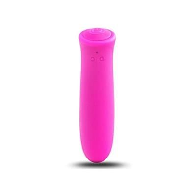 Imagem de Vibrador Mini Bala Brinquedos Sexuais Ponto G Clitóris Estimulador Feminino 10 Velocidades Eróticos Zatla Shop (Rosa)