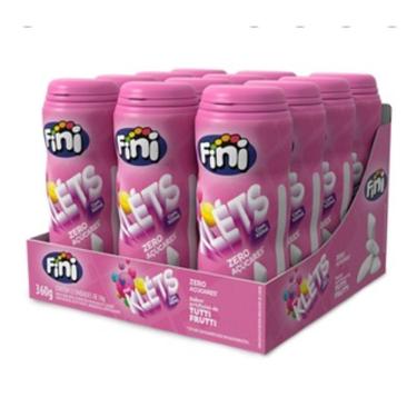 Imagem de Chiclete Fini Sem Açúcer Klets Caixa C/ 12unid