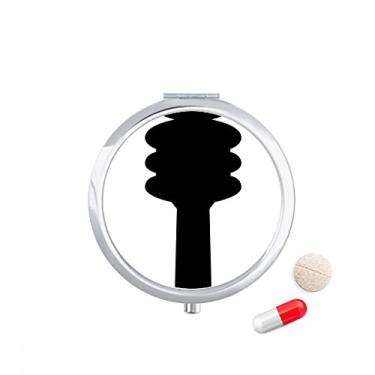 Imagem de Porta-comprimidos alemães Berliner Fernsehturm Landmark caixa de armazenamento de medicamentos dispensador de recipiente