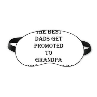 Imagem de Dad Promoted to Grandpa Father's Festival Sleep Eye Shield Soft Night Vlindfold Shade Cover