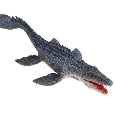 Imagem de FLORMOON Figuras de Animais realistas Mosasaurus SolidSea Brinquedo Animal, Projeto de Ciências, Bolo de Coco, cedo Brinquedos Educativos presente de AniversárioCrianças Idade 3 4 5 (Tamanho Grande)