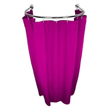 Imagem de Cortina Pink Provador Arco 70x70 E 90x90 Privacidade Total