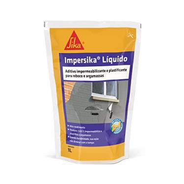 Imagem de Sika - Impermeabilizante - ImperSika Líquido branco - Argamassa - Alta durabilidade - 1 L