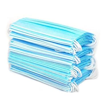 Imagem de MASCARA DESCARTAVEL TRIPLA CAMADA C/CLIP NASAL C/ 100 PÇS