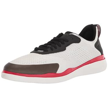 Imagem de STACY ADAMS Tênis masculino Maxson com cadarço, Branco multi, 43