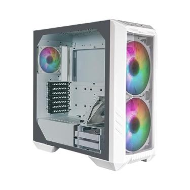 Imagem de GABINETE COOLER MASTER HAF 500 LATERAL VIDRO TEMPERADO - 2 FANS ARGB 200MM LED ARGB - BRANCO – H500-WGNN-S00 - COOLER MASTER