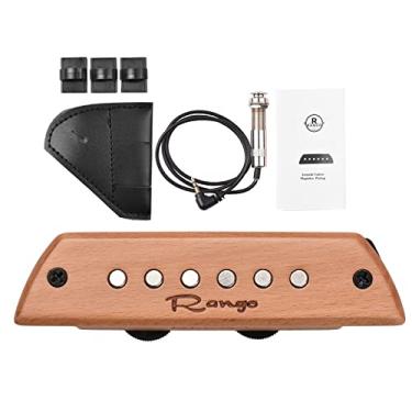 Imagem de SIMBAE Captador Magnético Passivo De Sonda RG-S3 Guitarra Acústica Captador Magnético Madeira de Faia Captador Magnético Passivo da Sonda Sem Bateria/Furo Necessário