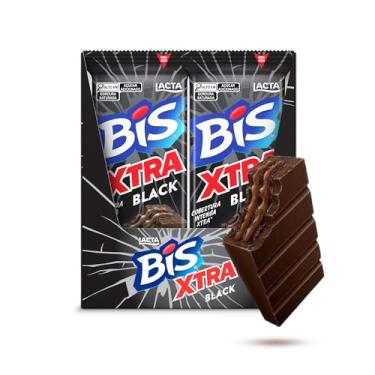 Imagem de Bis Xtra Black - Caixa Com 24 Unidades De 45g