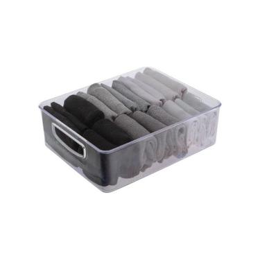 Imagem de Organizador Multiuso Acrílico Geladeira Armário 25x20 Guarda
