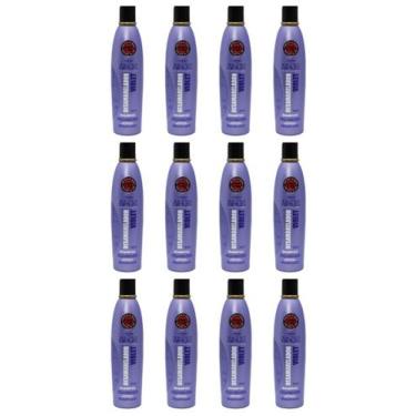 Imagem de 12 Un Shampoo Desamarelador Violet Argan Salon Opus Cless 350ml Proteç