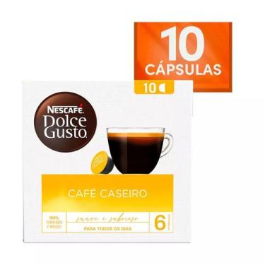 Imagem de Cápsula Nescafé Dolce Gusto Café Caseiro 10 Un - Nestle