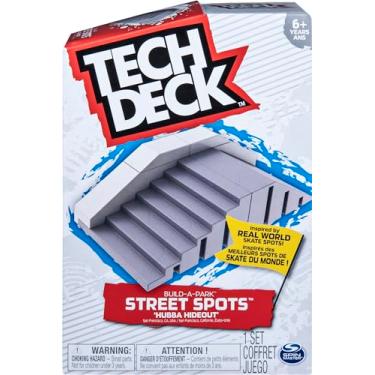 Imagem de TECH DECK, Build-A-Park Street Spots, Hubba Hideout, rampas e bicicletas, multicoloridas