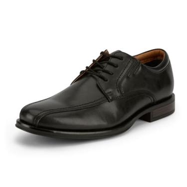 Imagem de Dockers Sapato Oxford masculino Geyer Dress Run Off, Preto, 11.5 Wide