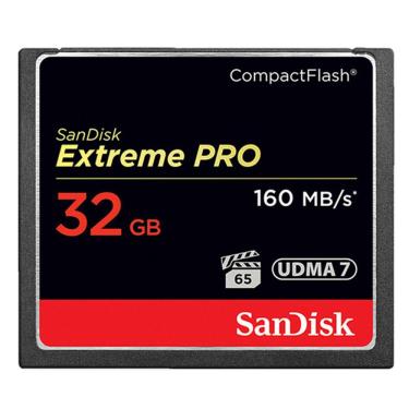 Imagem de Cartão de Memória SanDisk Extreme Pro 32GB 160MB CFXPS 032G