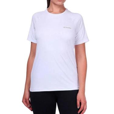 Imagem de Camiseta Columbia Feminina Aurora Branco