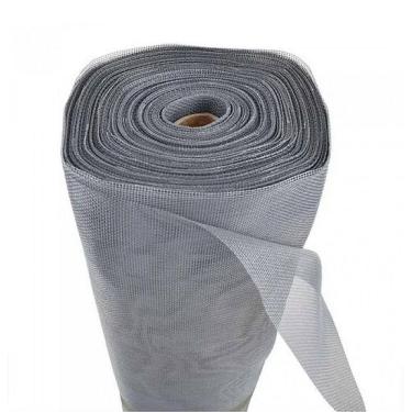 Imagem de Tela Mosquiteiro Inseto Mosquito Rolo 25 Metros Janela Porta Pernilongo Mosca Varanda Jardim