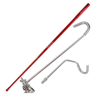 Imagem de Barraca de pesca Suporte da haste do carbono Canto de pesca de carbono cabeça de pesca de aço inoxidável haste ultra leve titular Suporte para vara de pescar ( Size : B )