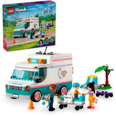 Imagem de Lego Friends Ambulância do Hospital 42613 344pcs