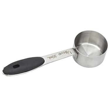 Imagem de Colher de Medição de café, Colher de Sopa de Aço Inoxidável de Grande Capacidade e Sensação Confortável de Mão para Peças de Cozinha Colher Colheres Copo Cabo Curto Cabo Longo