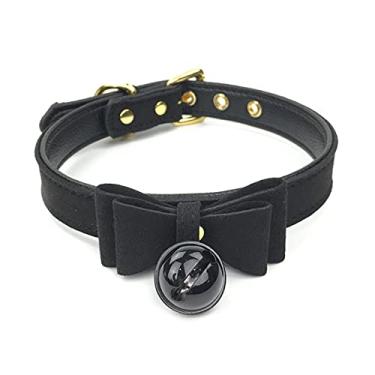 Imagem de Destiny Love Colar gargantilha de sino Lolita colar de veludo gato gatinho com caixa para mulheres e homens, Veludo