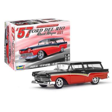 Imagem de Revell 14548 '57 Ford Del Rio Ranch Wagon 2'N1 Escala 1:25 197 peças Skill Level 5 Kit de construção de modelo