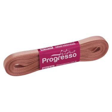 Imagem de  Fita de Cetim Progresso Face Simples, 10m, 7mm, Rosa Velho - CF001.1143