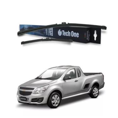 Imagem de Par Palhetas Para Carro Limpador de Parabrisa Montana Todos - TechOne