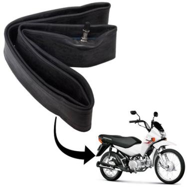 Imagem de Camara De Ar Moto Dianteira / Traseira Aro 17 Mg17 Moto Biz/ pop/ Cryp