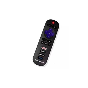 Imagem de Controle remoto de TV OEM TCL ROKU RC280 para HDTV LED com chave Sling HBO da Amazon Netflix
