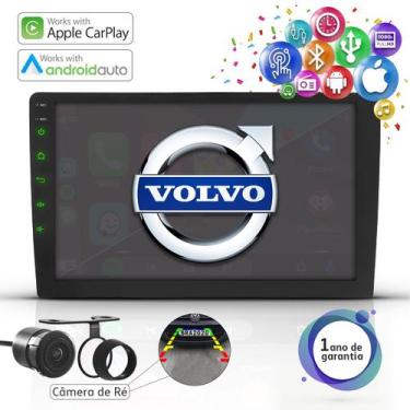 Imagem de Central Multimidia 9 Pol Apple Carplay Android Auto Bt Volvo - First O