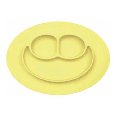 Imagem de Pratinho de Silicone com Divisórias Amarelo Turminha Guará