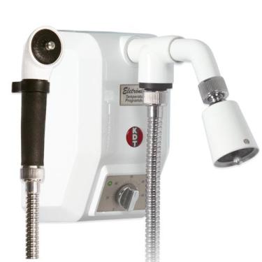 Imagem de 2131-Ducha Inteligente Eletrônica Branca com Desviador 8.800W - 220V -