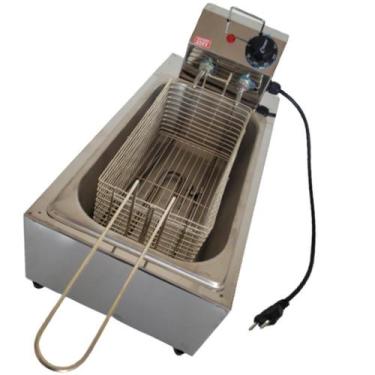 Imagem de Fritadeira Elétrica Quadrada 3,5L Inox 127V Chalotte One, 110V
