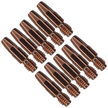 Imagem de Kit 10 Bico Contato Curto Solda Tocha Mig Mag 1,60mm X 30mm M8