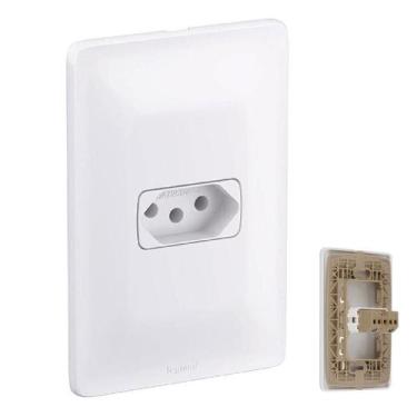 Imagem de Tomada 20a 250v 4x2 pial zeffia legrand - cod 680120 - LEGRANG