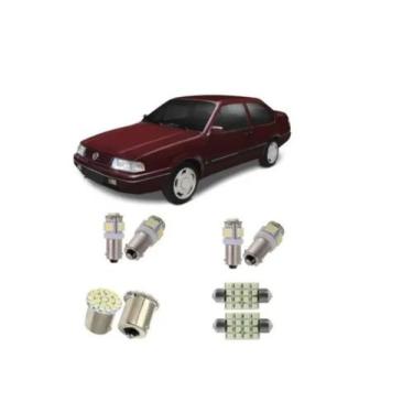 Imagem de Kit Completo Lâmpadas Santana 82 Á 97 Teto Placa Ré Farolete - Blue Li