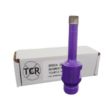 Imagem de  Broca Serra Copo Diamantada 12mm Porcelanato Mármore Tcr - tcrabrasiv