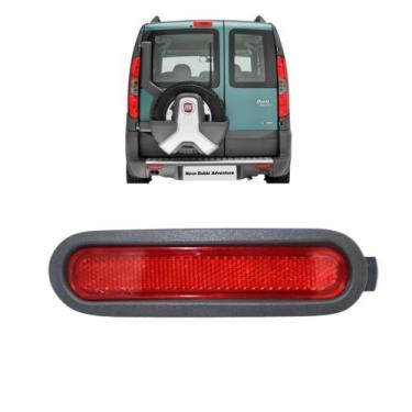 Imagem de Refletor Lanterna Para-choque Doblo Adventure 2010 2011 2012 Até 2021 