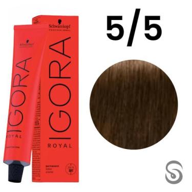 Imagem de Schwarzkopf Igora Royal Coloração 5/5 Castanho Claro Marrom Natural  6